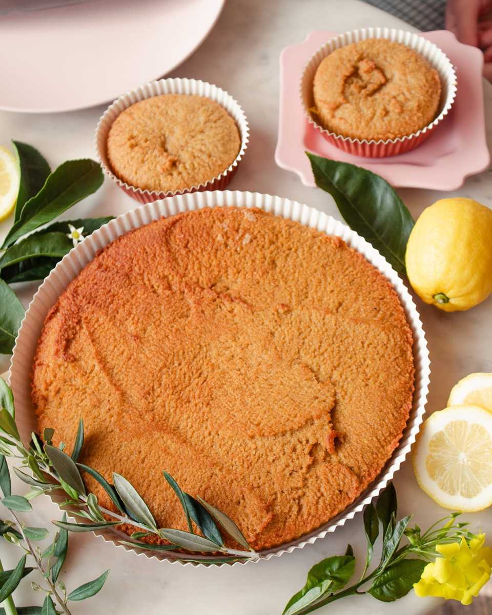 Citrus Olive Oil Cake, Serves 8